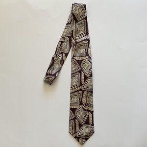 Collezione Bellagio Vintage Neck Tie - 100% Silk - Made in Canada - MSRP $40